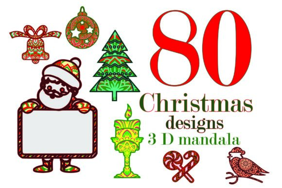 80 Christmas Designs: Elevate Your Holiday Projects with a Versatile Collection