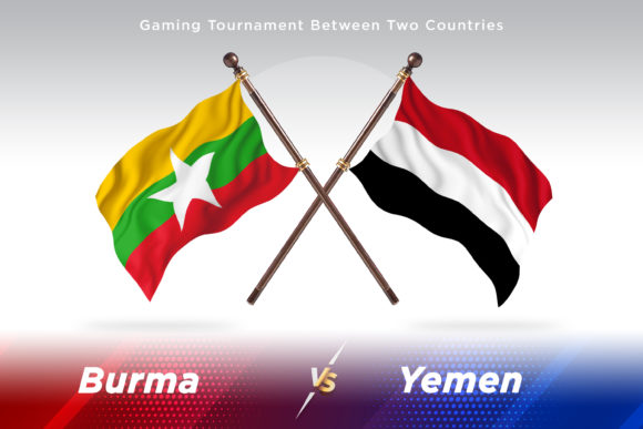 Burma Versus Yemen Two Flags Design Analysis