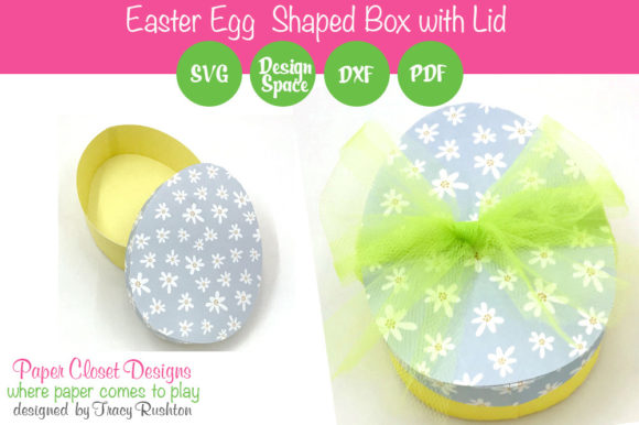Easter Egg Shaped Basket