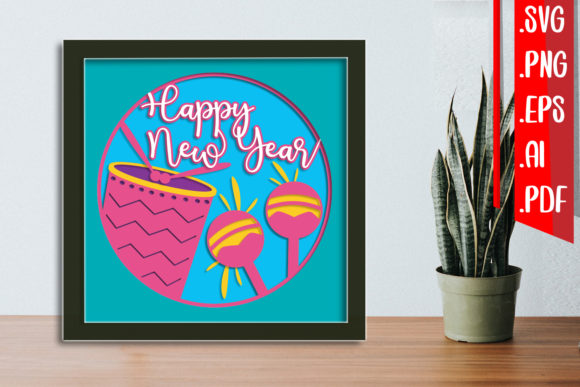 Getting the Most from Layered New Year Papercut 4 SVG