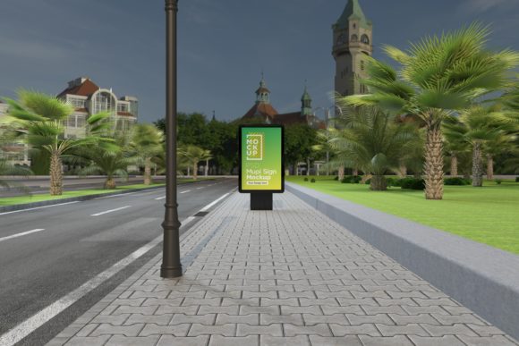 How Mupi Night View City Signage Mockup Transforms Urban Branding Strategies