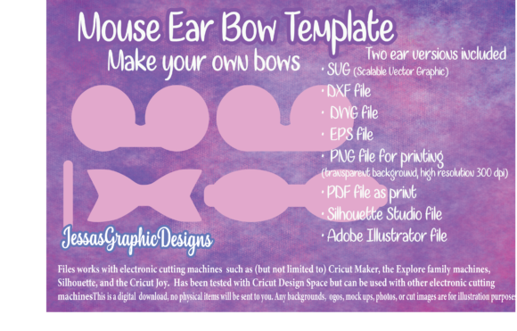 How to Use a Mouse Ears Bow SVG Template for Streamlined Creative Projects