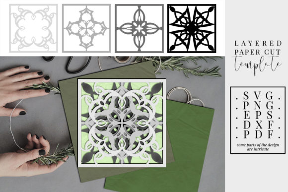 Layered Paper Cut Mandala: Depth, Precision, and Creative Potential