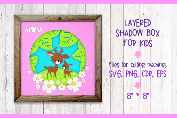 Mother Deer with a Fawn Shadow Box: Art, Meaning, and Modern Appeal