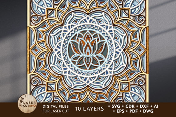 Multilayer Cut File MANDALA: A Practical Evaluation for Creators