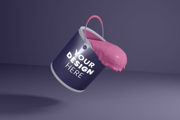 Paint Color Realistic Mockup PSD: Your Toolkit for Confident Color Decisions