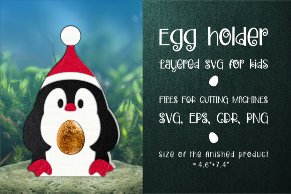 Penguin Christmas Chocolate Egg Holder: Smart Gifting