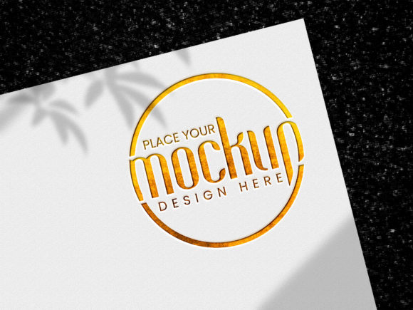 Realistic Letterpress Logo Mockups: The Art of Tactile Branding in a Digital World