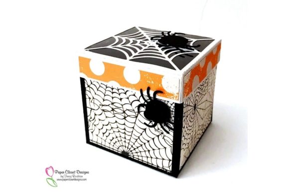 Spiderweb Box for Halloween: Decor, Gifts & Branding