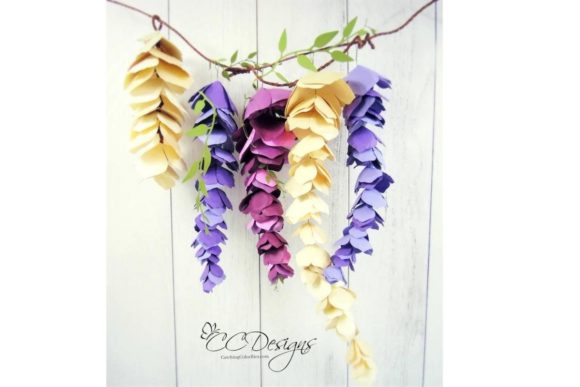 The Art and Strategy of Hanging Wisteria Paper Flower Templates in Modern Design