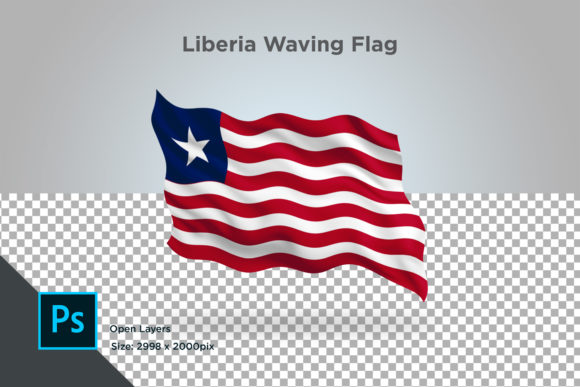 The Liberia Waving Flag: A Visual Asset for Modern Media