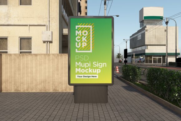 Understanding Mupi Signage and Roadside Mockup Templates: A Complete Guide